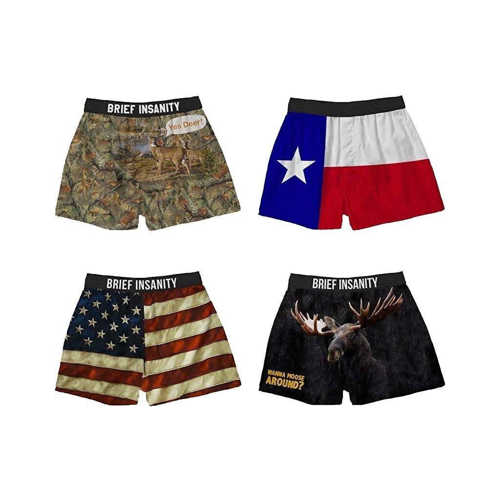 Mens Coolest Pop Boxer Briefs Funny Gift for Dad Father's Day Novelty  Underwear For Guys 