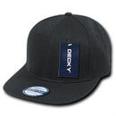 1 Decky Dozen Flat Bill Snapback Caps Hats Solid Two Tone Wholesale Lot!-Serve The Flag 3 image