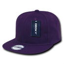 1 Decky Dozen Flat Bill Snapback Caps Hats Solid Two Tone Wholesale Lot!-Serve The Flag 6 image
