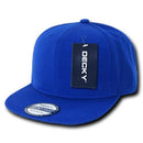 1 Decky Dozen Flat Bill Snapback Caps Hats Solid Two Tone Wholesale Lot!-Serve The Flag 8 image