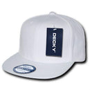1 Decky Dozen Flat Bill Snapback Caps Hats Solid Two Tone Wholesale Lot!-Serve The Flag 9 image