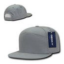 1 Dozen 7 Panel Cotton Snapbacks Flat Bill Baseball Hats Caps Wholesale Bulk-Serve The Flag 7 image