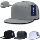 1 Dozen 7 Panel Cotton Snapbacks Flat Bill Baseball Hats Caps Wholesale Bulk-Serve The Flag 2 image