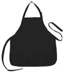 1 Dozen Aprons Restaurant Home Kitchen Grill Food Truck Waiter 3 Pocket Wholesale Bulk-Serve The Flag 3 image