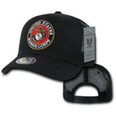 1 Dozen Army Air Force Navy Marines Police Security Trucker Hats Caps Wholesale Lots-Serve The Flag 7 image