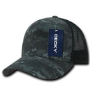 1 Dozen Army Camouflage Curve Bill Trucker Hats Caps Wholesale Lot Bulk-Serve The Flag 10 image