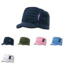 1 Dozen Beanies Knitted Flat Top Warm Ribbed Ski Gi Cap Wholesale Lots-Serve The Flag 2 image
