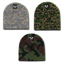 1 Dozen Camouflage Beanie Beanies Hat Gi Jacquard Knit Watch Caps Wholesale Lots-Serve The Flag 2 image