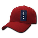 1 Dozen Decky 6 Panel Curved Bill Dad Low Crown Acrylic Wholesale Lots-Serve The Flag 10 image