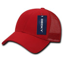 1 Dozen Decky 6 Panel Low Crown Mesh Golf Dad Caps Hats Wholesale Lots!!-Serve The Flag 12 image