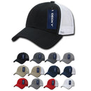 1 Dozen Decky 6 Panel Low Crown Mesh Golf Dad Caps Hats Wholesale Lots!!-Serve The Flag 2 image