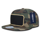 1 Dozen Decky 6 Panel Patch Snapbacks Flat Bill Baseball Hats Caps Wholesale Lots-Serve The Flag 8 image