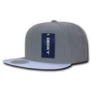 1 Dozen Decky 6 Panel Polyester Brim Snapbacks Baseball Hats Caps Wholesale Lots-Serve The Flag 6 image