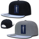1 Dozen Decky 6 Panel Polyester Brim Snapbacks Baseball Hats Caps Wholesale Lots-Serve The Flag 2 image