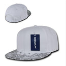 1 Dozen Decky Bandana Snapback Two Tone 6 Panel Flat Bill Hats Caps Wholesale Lots-Serve The Flag 6 image