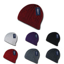 1 Dozen Decky Beanies Soft Stretchy Braided Knit Hats Caps Ski Wholesale Lot-Serve The Flag 2 image