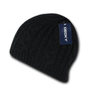 1 Dozen Decky Beanies Soft Stretchy Braided Knit Hats Caps Ski Wholesale Lot-Serve The Flag 3 image