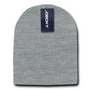 1 Dozen Decky Beanies Uncuffed Short Knit Caps Hats Ski Wholesale Lots-Serve The Flag 7 image