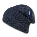 1 Dozen Decky Cable Knit Beanies Soft Loose Cozy Stylish Slouch Wholesale Lot-Serve The Flag 5 image