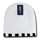 1 Dozen Decky Checkered Reversible Beanies Ski Skull Hats Caps Wholesale Lots-Serve The Flag 9 image