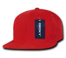 1 Dozen Decky Corduroy Snapback 6 Panel Constructed Baseball Hats Caps Wholesale Lots!-Serve The Flag 11 image