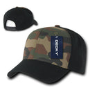 1 Dozen Decky Cotton Camouflage Baseball Hats Caps Snapback Wholesale Lots-Serve The Flag 3 image