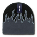 1 Dozen Decky Fire Flames Tribal Beanies Hats Caps Ski Skull Short Wholesale Lot-Serve The Flag 4 image