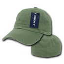 1 Dozen Decky Fitted Vintage Washed Polo Baseball 6 Panel Hats Caps Wholesale-Serve The Flag 5 image