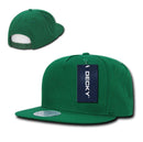 1 Dozen Decky Flat Bill Baseball Hats Caps Cotton 5 Panel Snapback Wholesale Lot Bulk-Serve The Flag 9 image