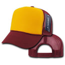 1 Dozen Decky Industrial 5 Panel Trucker Hats Caps Two Tone Wholesale Lots!-Serve The Flag 6 image