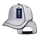 1 Dozen Decky Piped Racing 6 Panel Jersey Mesh Baseball Caps Hats Wholesale Bulk-Serve The Flag 10 image