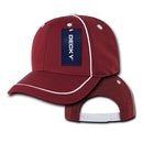 1 Dozen Decky Piped Racing 6 Panel Jersey Mesh Baseball Caps Hats Wholesale Bulk-Serve The Flag 3 image