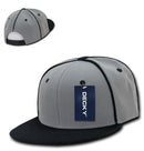 1 Dozen Decky Piped Crown Snapback Two Tone 6 Panel Hats Caps Wholesale Lots-Serve The Flag 6 image