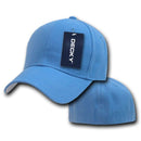 1 Dozen Decky Plain Fitted Curved Bill Baseball Hats Caps Wholesale Lot-Serve The Flag 12 image