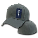 1 Dozen Decky Plain Fitted Curved Bill Baseball Hats Caps Wholesale Lot-Serve The Flag 6 image