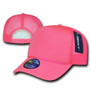 1 Dozen Decky Plain Neon Foam Mesh Trucker Hats Caps Snapback Wholesale-Serve The Flag 5 image
