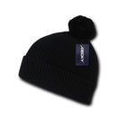 1 Dozen Decky Pom Pom Beanies Long Cuffed Soft Thick Warm Knitted Wholesale Lot-Serve The Flag 3 image