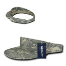 1 Dozen Decky Pre Curved Bill Camouflage Golf Beach Sun Acyrlic Visors Wholesale-Serve The Flag 7 image