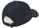 1 Dozen Decky Relaxed Washed Denim Low Crown Curved Bill Dad Hats Caps Wholesale-Serve The Flag 3 image