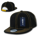 1 Dozen Decky Retro Contra Stitch Flat Bill Baseball Caps Hats Wholesale-Serve The Flag 3 image