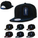 1 Dozen Decky Retro Contra Stitch Flat Bill Baseball Caps Hats Wholesale-Serve The Flag 2 image