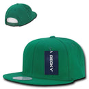 1 Dozen Decky Retro Flat Bill 6 Panel Snapback Baseball Caps Hats Wholesale-Serve The Flag 7 image