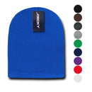 1 Dozen Decky Short Knitted Beanies Skull Ski Caps Hats Wholesale-Serve The Flag 1 image