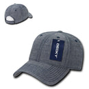 1 Dozen Decky Structured Washed Denim Low Crown Dad Caps Hats Wholesale Lot-Serve The Flag 5 image