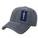 1 Dozen Decky Structured Washed Denim Low Crown Dad Caps Hats Wholesale Lot-Serve The Flag 6 image