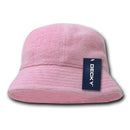 1 Dozen Decky Terry Cloth Fisherman'S Bucket Hats Polo Floppy Beach Unisex-Serve The Flag 6 image