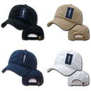1 Dozen Decky Two Ply Polo Washed Heavy Cotton 6 Panel Dad Hats Cap Wholesale-Serve The Flag 2 image