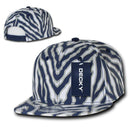 1 Dozen Decky Ziger Animal Print Flat Bill Hats Caps Baseball Zebra Wholesale Lots-Serve The Flag 4 image