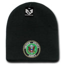 1 Dozen Embroidered Military Short Beanies Knit Caps Hats Wholesale Lots-Serve The Flag 5 image
