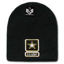 1 Dozen Embroidered Military Short Beanies Knit Caps Hats Wholesale Lots-Serve The Flag 6 image